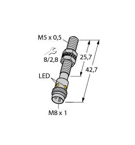 [4602117] Turck Inductive Sensor (BI1U-EG05-AP6X-V1331)