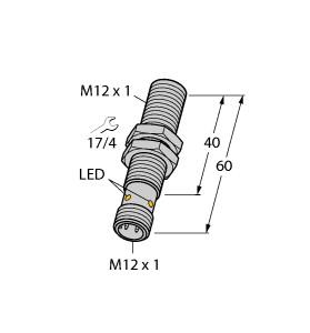 [1615011] Turck Inductive Sensor, With Selective Behaviour (BI2.5FE-EM12FE-AP6X-H1141)