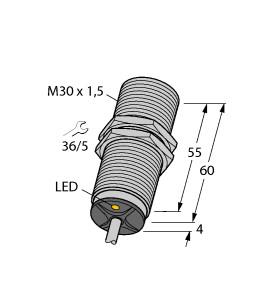 [1644886] Turck Inductive Sensor (BI20U-M30-AP6X)