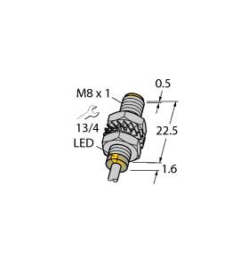 [4602966] Turck Inductive Sensor, With Increased Switching Distance (BI2-M08K-AP6X)