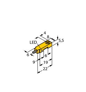 [1613016] Turck Inductive Sensor (BI2-Q5.5K-AN6X)