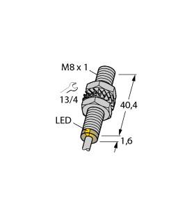 [4602170] Turck Inductive Sensor, With Extended Switching Distance (BI2U-EGT08-AN6X)