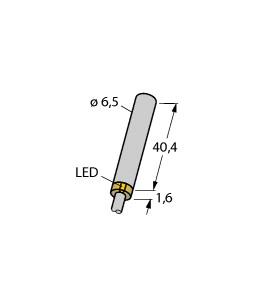 [4281170] Turck Inductive Sensor, With Extended Switching Distance (BI2U-EH6.5-AN6X)