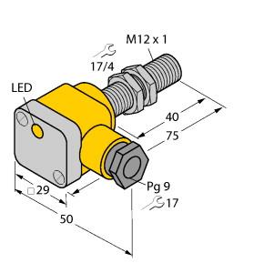 [1634400] Turck Inductive Sensor (BI3U-EG12SK-AP6X)
