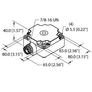 [4230990] Turck Inductive Sensor (BI40-CP80-FDZ30X2-B1131)