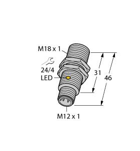 [4670460] Turck Inductive Sensor (BI5-G18K-AP6X-H1141)