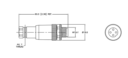 [U6550] Turck Actuator and Sensor Field Wireable (BS 8141-0)
