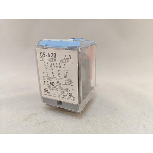 [R4440Z] Turck Comat Releco by TURCK, Power Relay, 11-pin flat (C5-A30/024VDC)