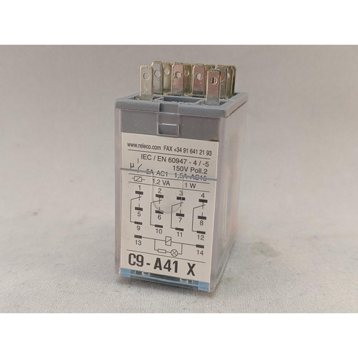 [R6142] Turck Comat Releco by TURCK, Miniature, Control Relay (C9-A41X/024VDC)