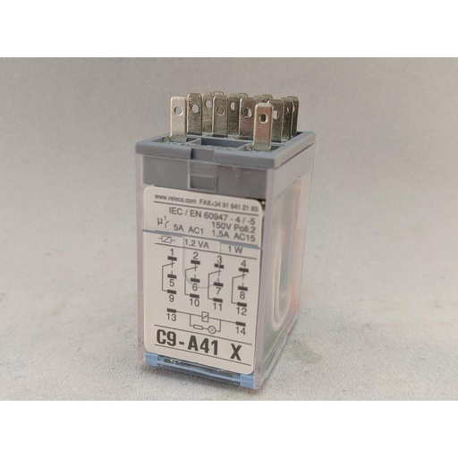 [R6134] Turck Comat Releco by TURCK, Miniature, Control Relay (C9-A41X/120VAC)