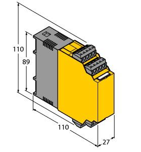 [7506517] Turck Analog Signal Isolator, 1-channel (IM35-11EX-HI)