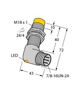 [4696800] Turck Inductive Sensor (NI10-G18-AP6X-B1441)