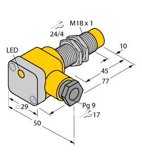 [4642600] Turck Inductive Sensor (NI10-G18SK-AP6X2)