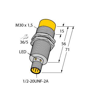 [4281813] Turck Inductive Sensor (NI20U-G30-ADZ30X2-B3131)