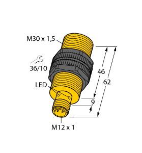 [1646600] Turck Inductive Sensor (NI20U-S30-AP6X-H1141)
