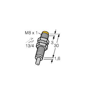 [10053] Turck Inductive Sensor (NI2-G08-Y1)