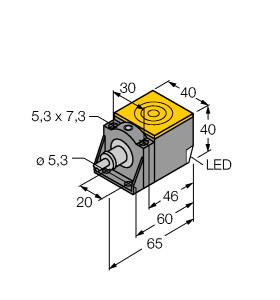 [4280443] Turck Inductive Sensor, With Extended Switching Distance (NI35U-CK40-ADZ30X2-T)