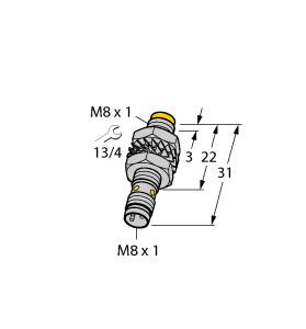 [1003721] Turck Inductive Sensor (NI3-EG08K-Y1-V1130)