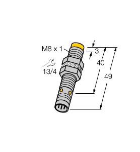 [1003732] Turck Inductive Sensor (NI3-EG08-Y1-V1130)