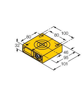 [1430301] Turck Inductive Sensor, Probe (NI40F-)