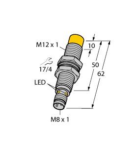 [4635721] Turck Inductive Sensor (NI5-G12-AN6X-V1131)