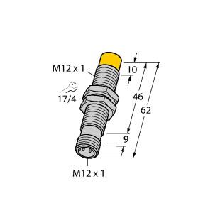 [1535535] Turck Inductive Sensor, With Analog Output (NI5-M12-LIU-H1141)