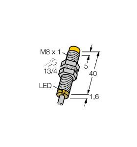 [4635803] Turck Inductive Sensor, With Extended Switching Distance (NI6U-EG08-AN6X)