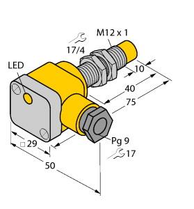 [1644400] Turck Inductive Sensor (NI8U-EG12SK-AP6X)