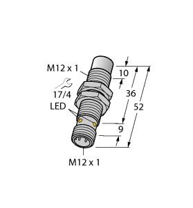 [1644312] Turck Inductive Sensor (NI8U-EM12H-AP6X-H1141)