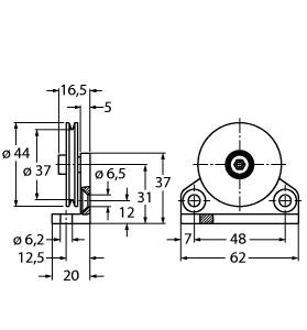 [1544753] Turck Accessories, For Draw-wire Sensors (RDR-1)