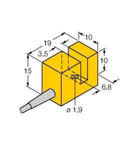 [1650002] Turck Inductive Sensor, Slot-type (SI3.5-K10-AP6X/S258)