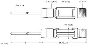 [9910536] Turck Temperature Detection, With Current Output (TTM150C-203A-CF-LI6-H1140-L150)