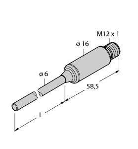 [9910662] Turck Temperature Detection, With Current Output and PNP/NPN Transistor Switching Output (TTMS-206A-CF-LIUPN-H1140-L150)