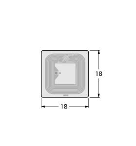 [7030634] Turck HF Tag, Smart Label (TW-L18-18-F-B128 100PCS)