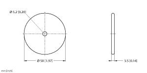 [6900504] Turck HF Tag (TW-R50-B128)