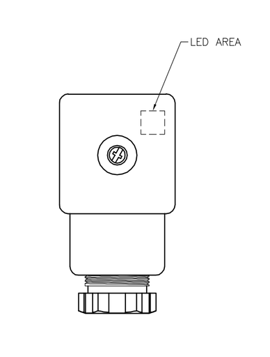 [U2-23217] Turck Actuator and Sensor Field Wireable (VAS 3-AW/LED/6-48VAC/DC)