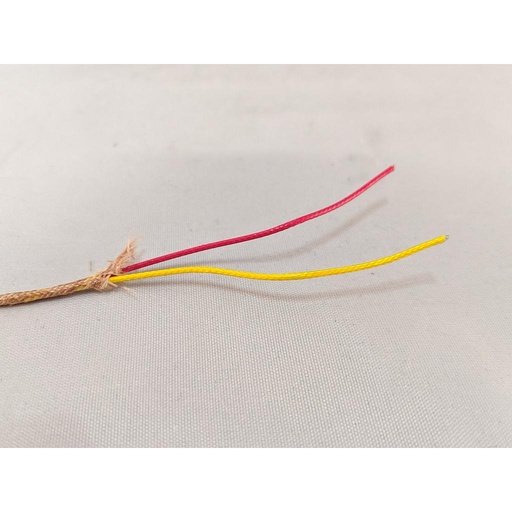 [K20-1-304] Watlow Type K 20 Gauge Solid Fiberglass Braid Insulation 900F Cont K 20 1 304