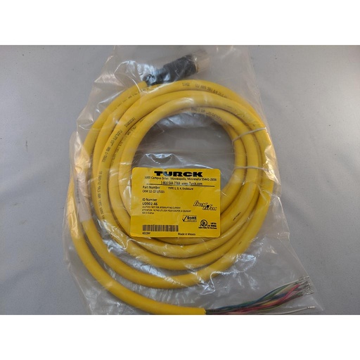 [U0902-46] Turck Actuator and Sensor Cordset, Connection Cordset (CKM 12-12-5/S101)