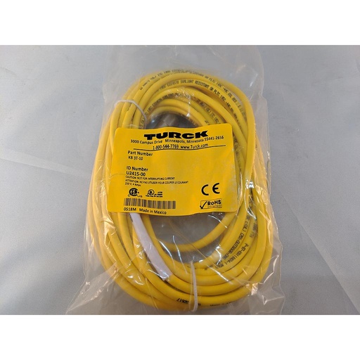 [U2415-00] Turck Actuator and Sensor Cordset, Connection Cordset (KB 3T-10)