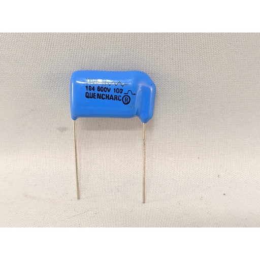 [104M06QC100] QUENCHARC ARC SUPPRESSOR 600VDC/250VAC