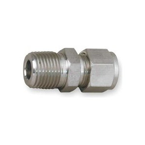 [IBD2MCBT4] T/C COMPRESSION FITTING 1/8"TUBE X 1/4"MNPT BRASS 2-4FH4BZ-B