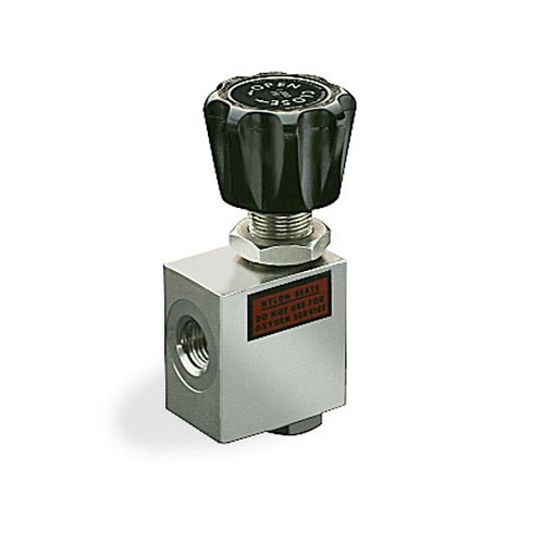 [30-1100-304] 30 Series On/Off Valve, Angle Pattern, 1/4" MS33649 Port Type