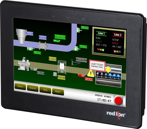 [CR10000700000210] CR1000 & CR3000 Series 7" Widescreen HMI with 2 Serial, 1 Ethernet, USB Device