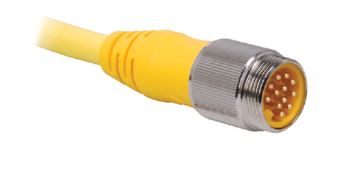 [U-51108] Turck Double-ended Cordset, Straight Male Connector to Right angle Female Connector (RSM WKM 96-1.3M/CS12299)