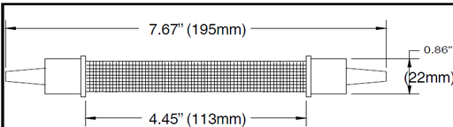 [9836700] Wika LH-10, LS-10 & IL-10 Desiccant Drying Cartridge