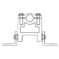 [LSAHC001] LSAHC- Hinge Clamp Assembly for Length Sensors