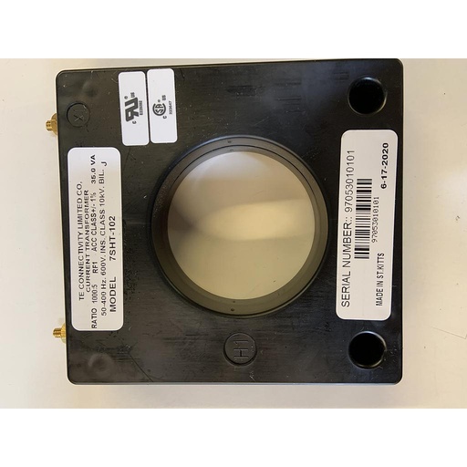 [7SHT-102] CROMPTON CURRENT TRANSFORMER 1000:5 RATIO  2.50" WINDOW DIAMETER