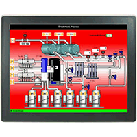 [G15C1100] Rugged Graphic Series Graphite® 15" Modular HMI, Dual Ethernet, Indoor