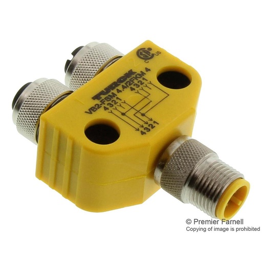 [U2-12852] Turck Splitter (VB2-FSM 4.4/2FKM 4/CS11716)