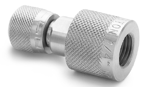 [QTHA-2FSA-QD] 1/4" female NPT Quick-connect x female Quick-test, no check-valve, S.S.